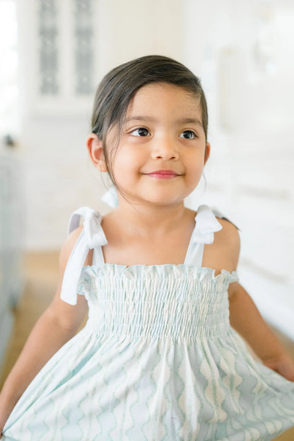 Proper Peony Girls Dresses The Proper Peony Parkside Collection - Rosemary Sundress