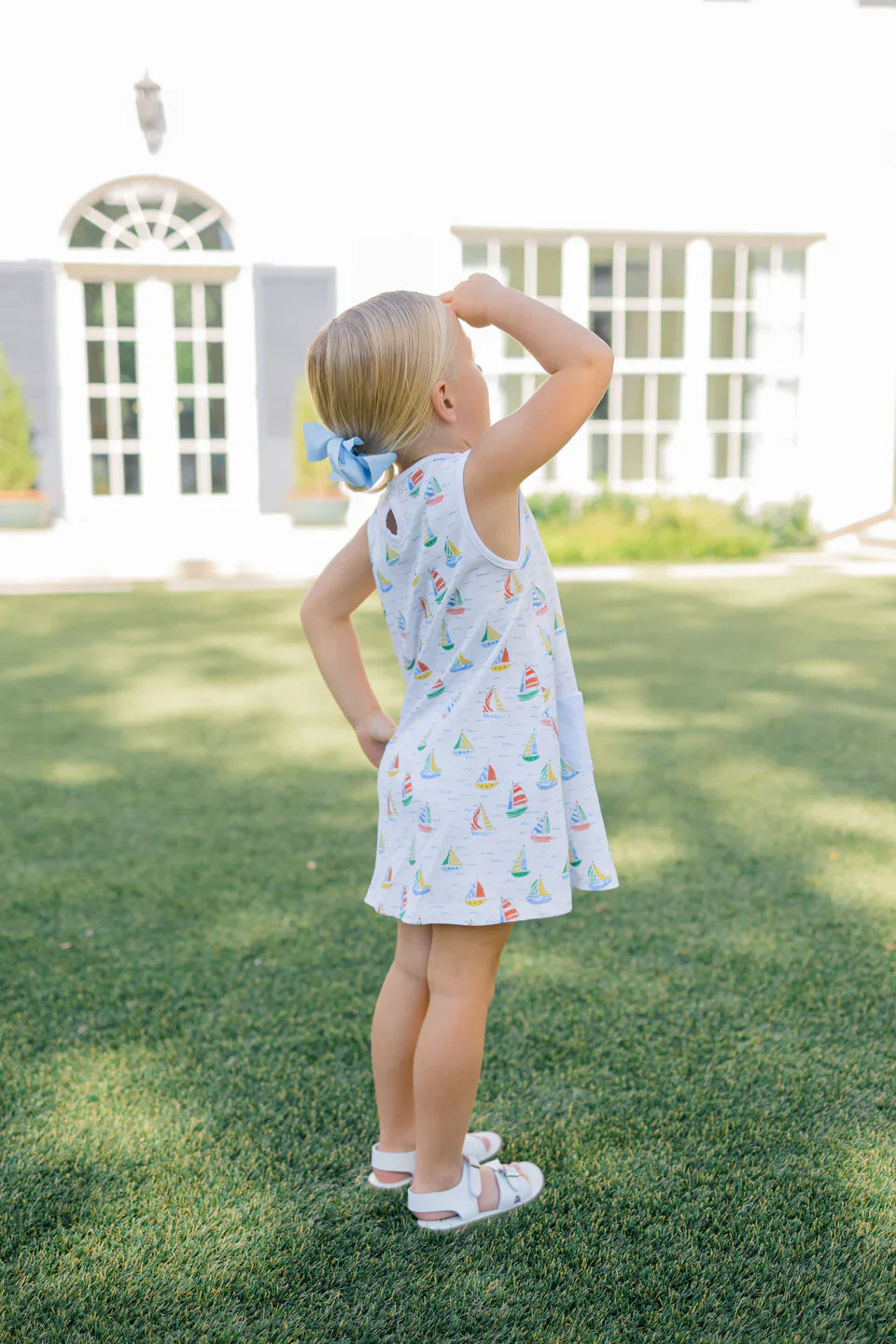 Proper Peony Girls Dresses The Proper Peony Parkside Collection - Yacht Dress