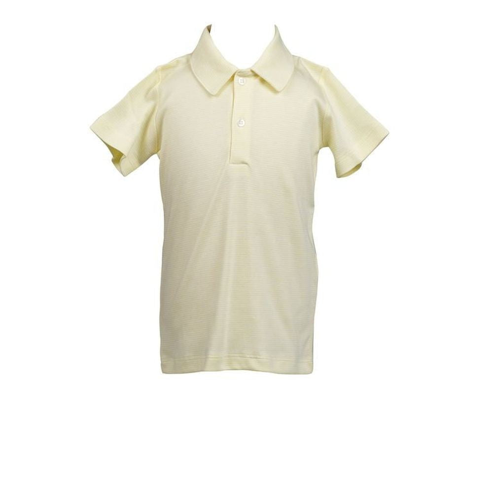 Proper PeonyThe Proper Peony Parkside Collection - Yellow Stripe PoloBabysupermarket