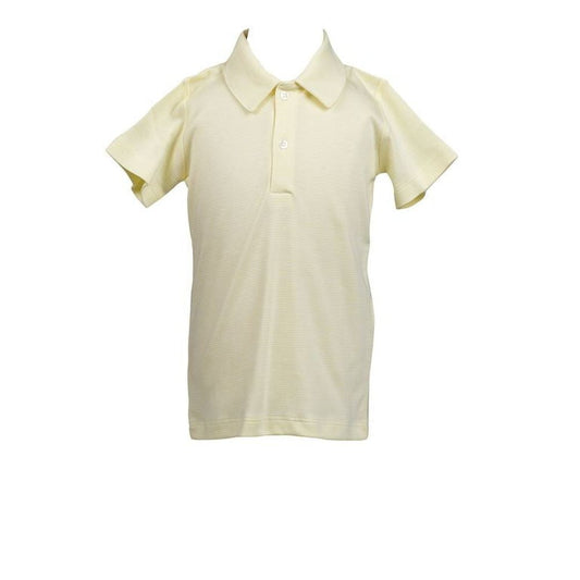 Proper PeonyThe Proper Peony Parkside Collection - Yellow Stripe PoloBabysupermarket