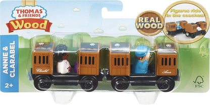Fisher PriceThomas Wooden Railway Annie & Clarabel TrainBabysupermarket