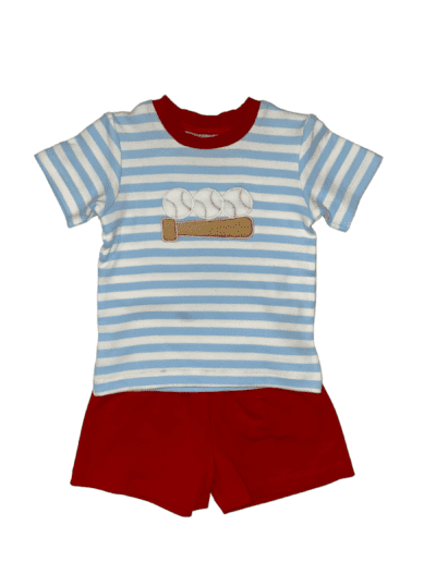 Three Sisters Toddler Boy Apparel Three Sisters Boys Applique Short Set