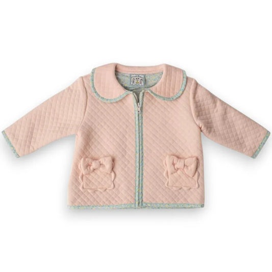 Three SistersThree Sisters Lydia Girls Pink/Floral JacketBabysupermarket