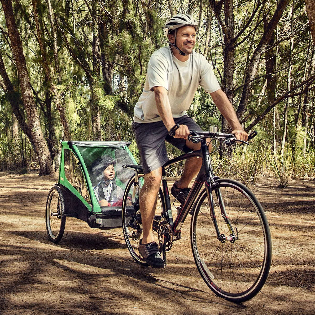 Thule Strollers - Single Green Thule Cadence