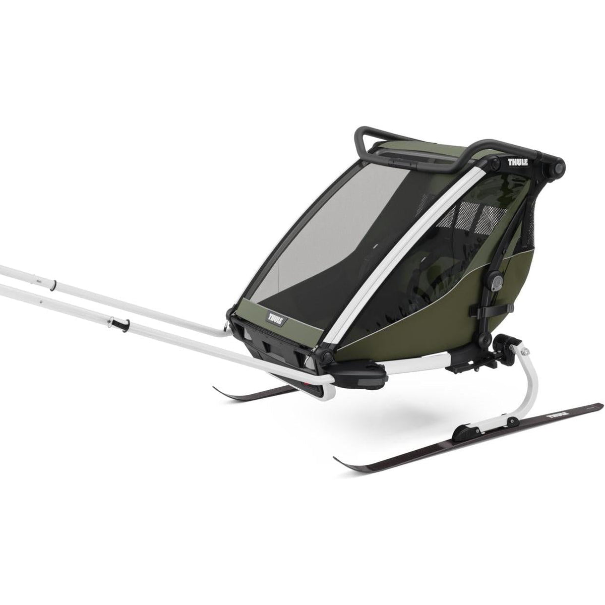 Thule Strollers - Single Vintage Green Thule Chariot Lite Double