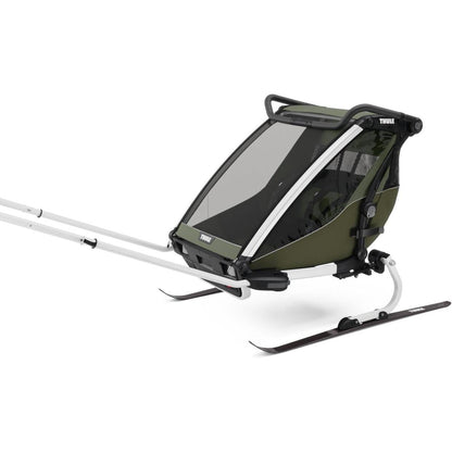 Thule Strollers - Single Vintage Green Thule Chariot Lite Double