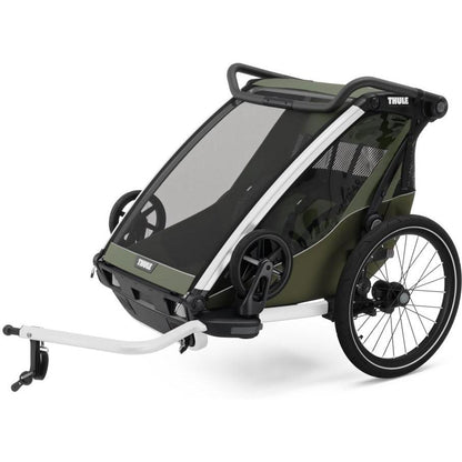 Thule Strollers - Single Vintage Green Thule Chariot Lite Double