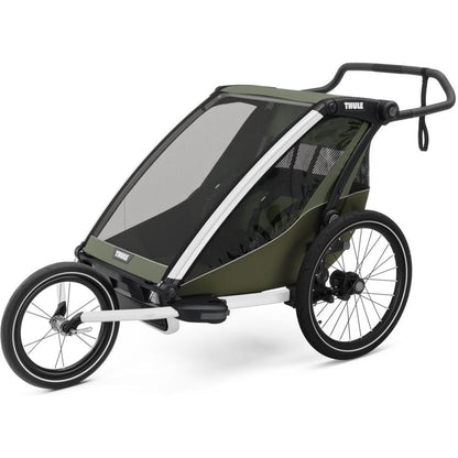 Thule Strollers - Single Vintage Green Thule Chariot Lite Double