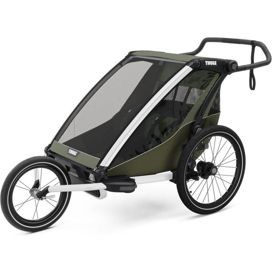 Thule Strollers - Single Vintage Green Thule Chariot Lite Double
