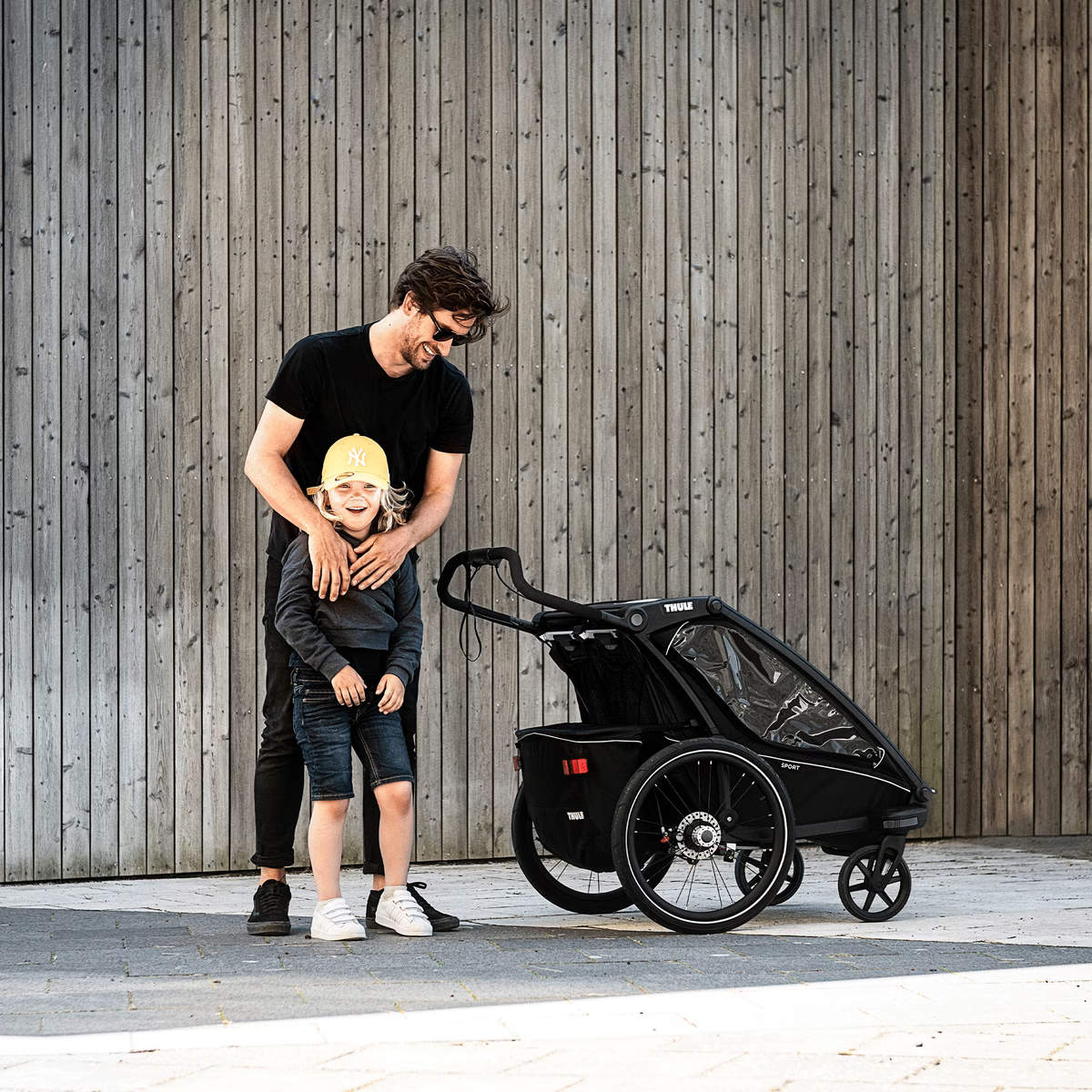 Thule Strollers - Single Black/Black Frame Thule Chariot Sport 1