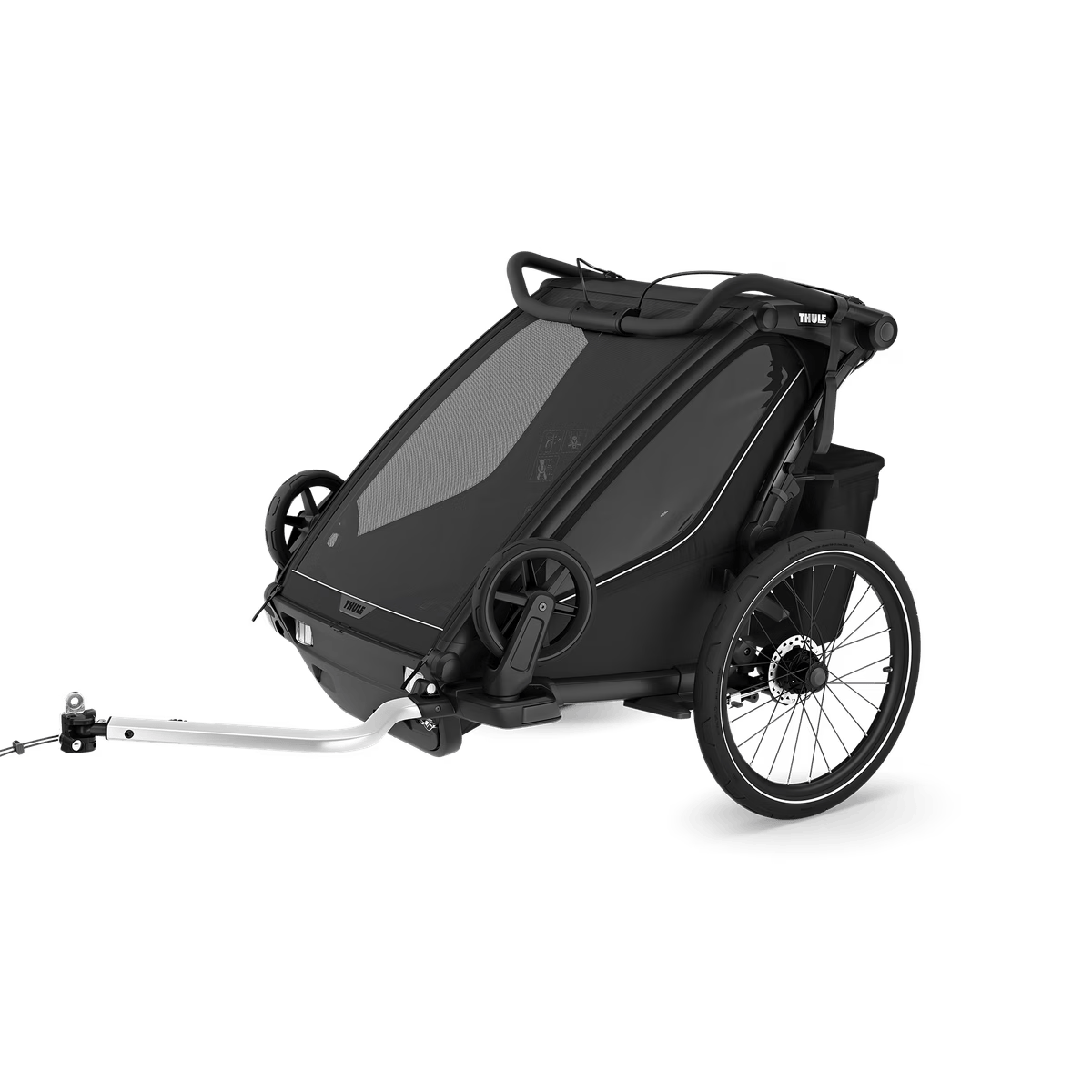 Thule Strollers - Single Black Thule Chariot Sport 2 Double
