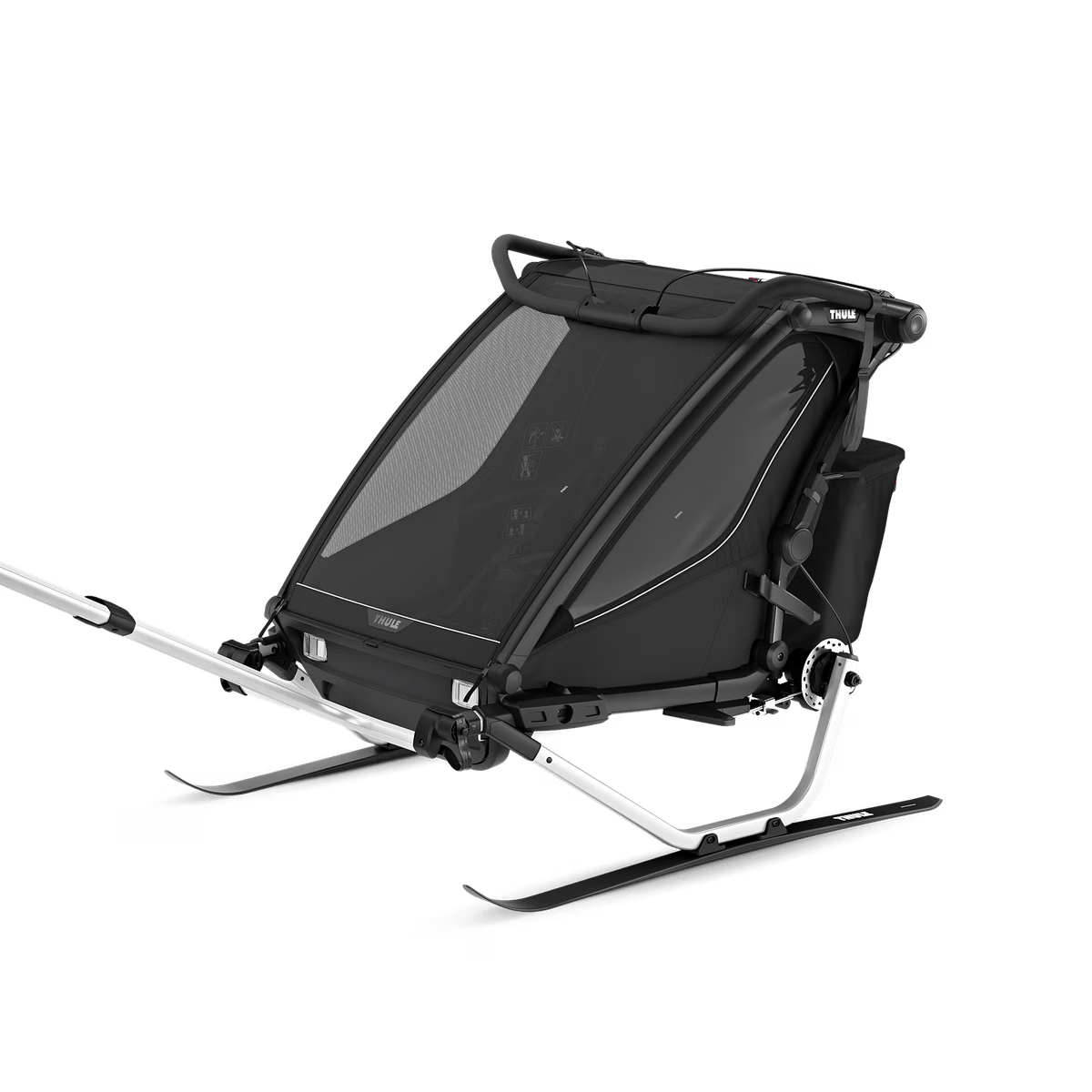 Thule Strollers - Single Black Thule Chariot Sport 2 Double