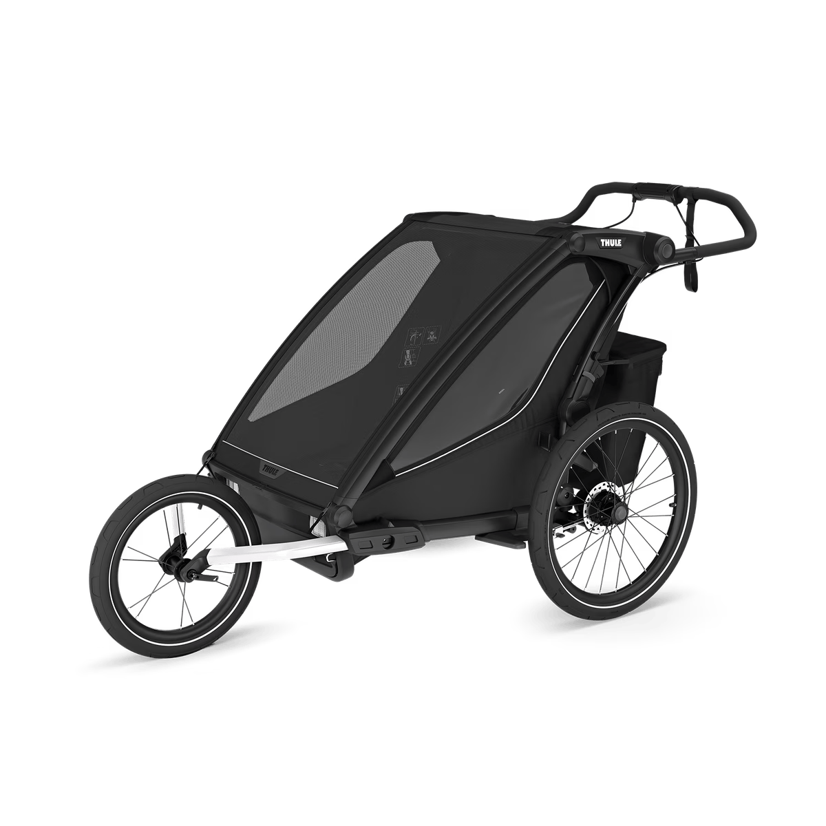 Thule Strollers - Single Black Thule Chariot Sport 2 Double