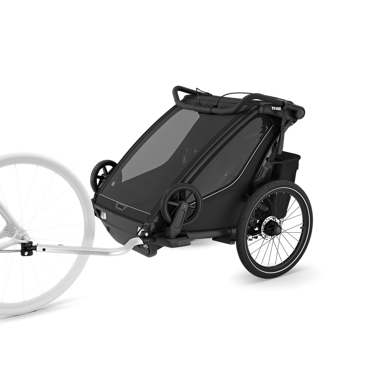 Thule Strollers - Single Black Thule Chariot Sport 2 Double