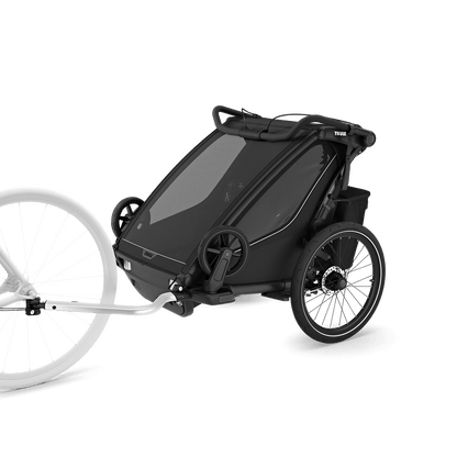Thule Strollers - Single Black Thule Chariot Sport 2 Double