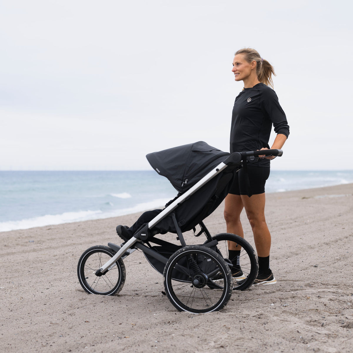 Thule Strollers - Jogging/All-Terrain Black Thule Glide 3 Jogging Stroller