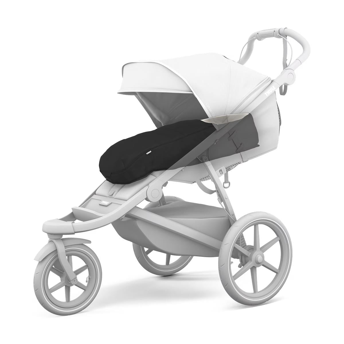Thule Strollers - Single Black Thule Newborn Nest
