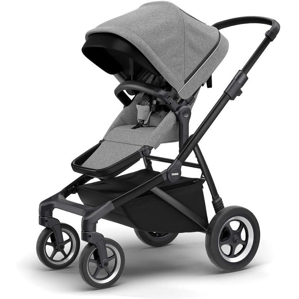 Thule Strollers - Single Grey Melange/Black Frame Thule Sleek Stroller