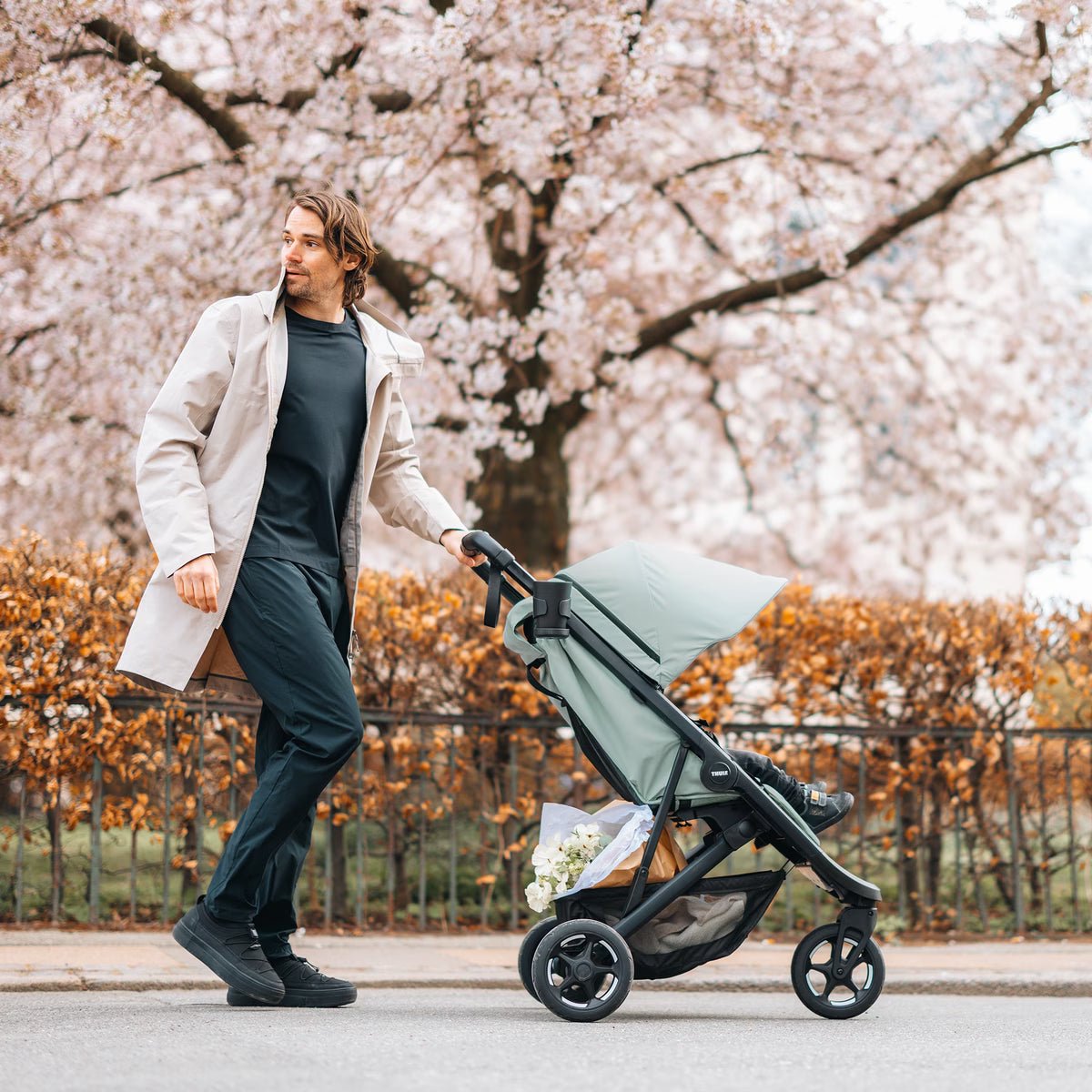 Thule Strollers - Single Thule Spring 2 Stroller