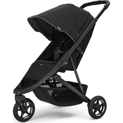 Thule Strollers - Single Black Thule Spring 2 Stroller