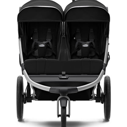 Thule Strollers - Double Jet Black Thule Urban Glide 2 Double All-Terrain Stroller