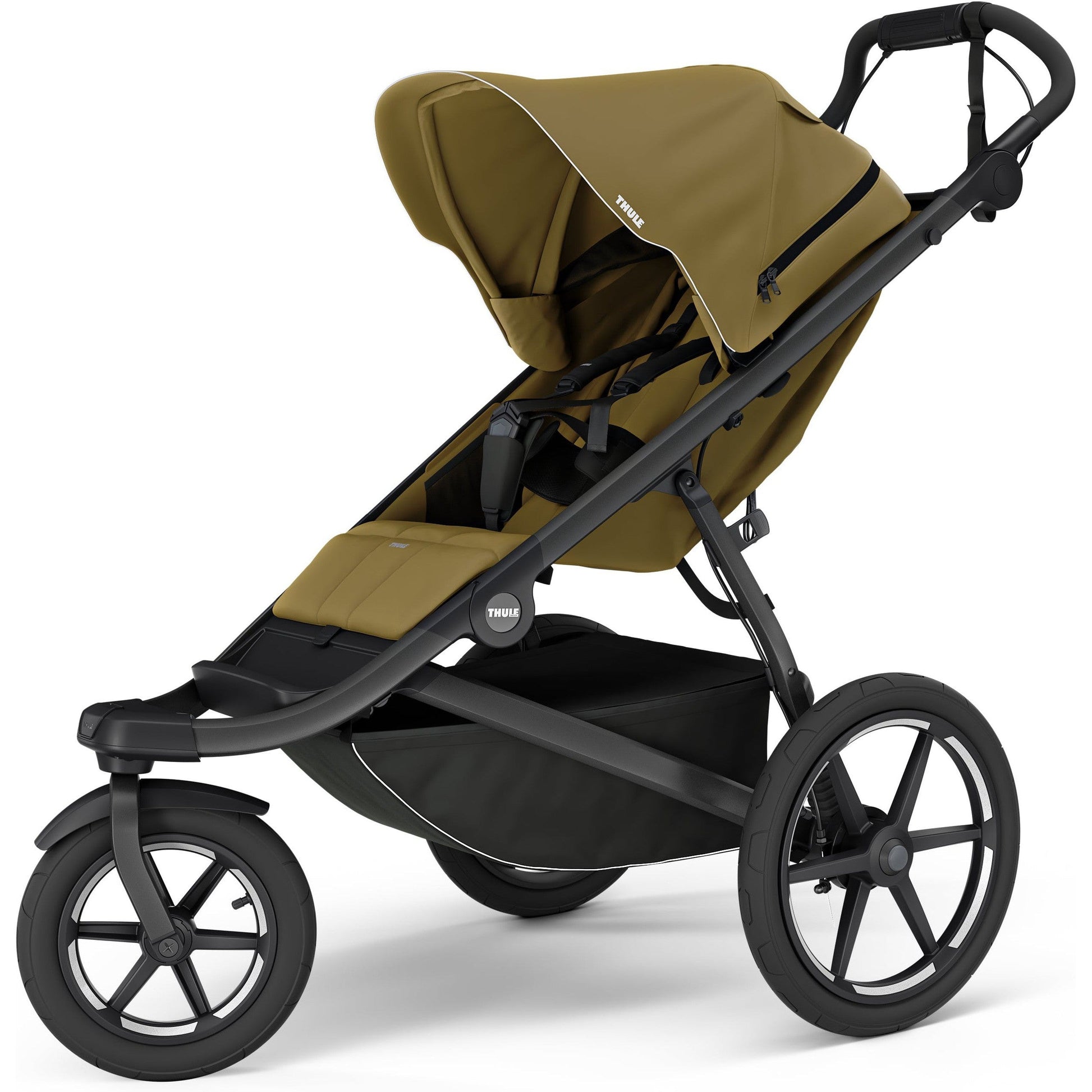 Thule Strollers - Jogging/All-Terrain Nutria Green Thule Urban Glide 3 Stroller