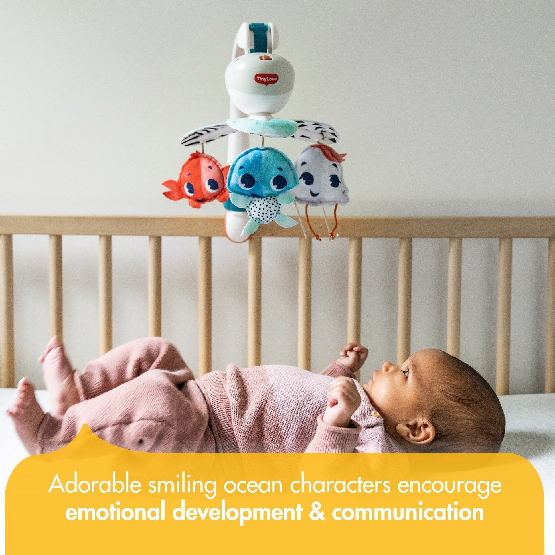 Dorel Juvenile Infant Toys Tiny Love 3-in-1 Take Along Mobile