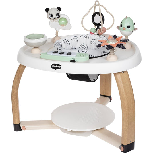 Tiny Love Toys Tiny Love 5-in-1 Here I Grow Stationary Activity Center | Black & White Décor Collection