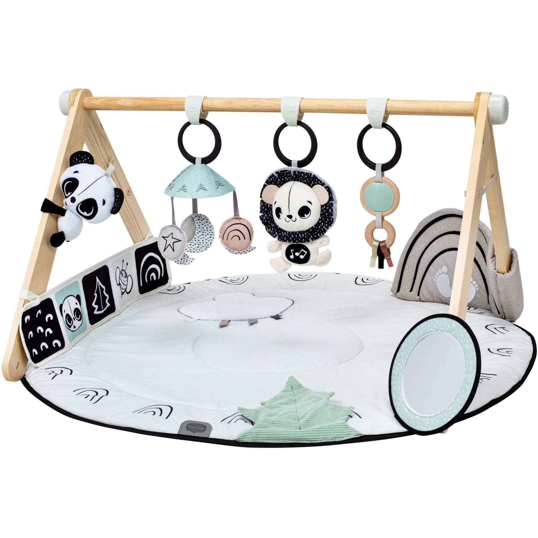 Tiny Love Toys 0+ Tiny Love Black & White Gymini
