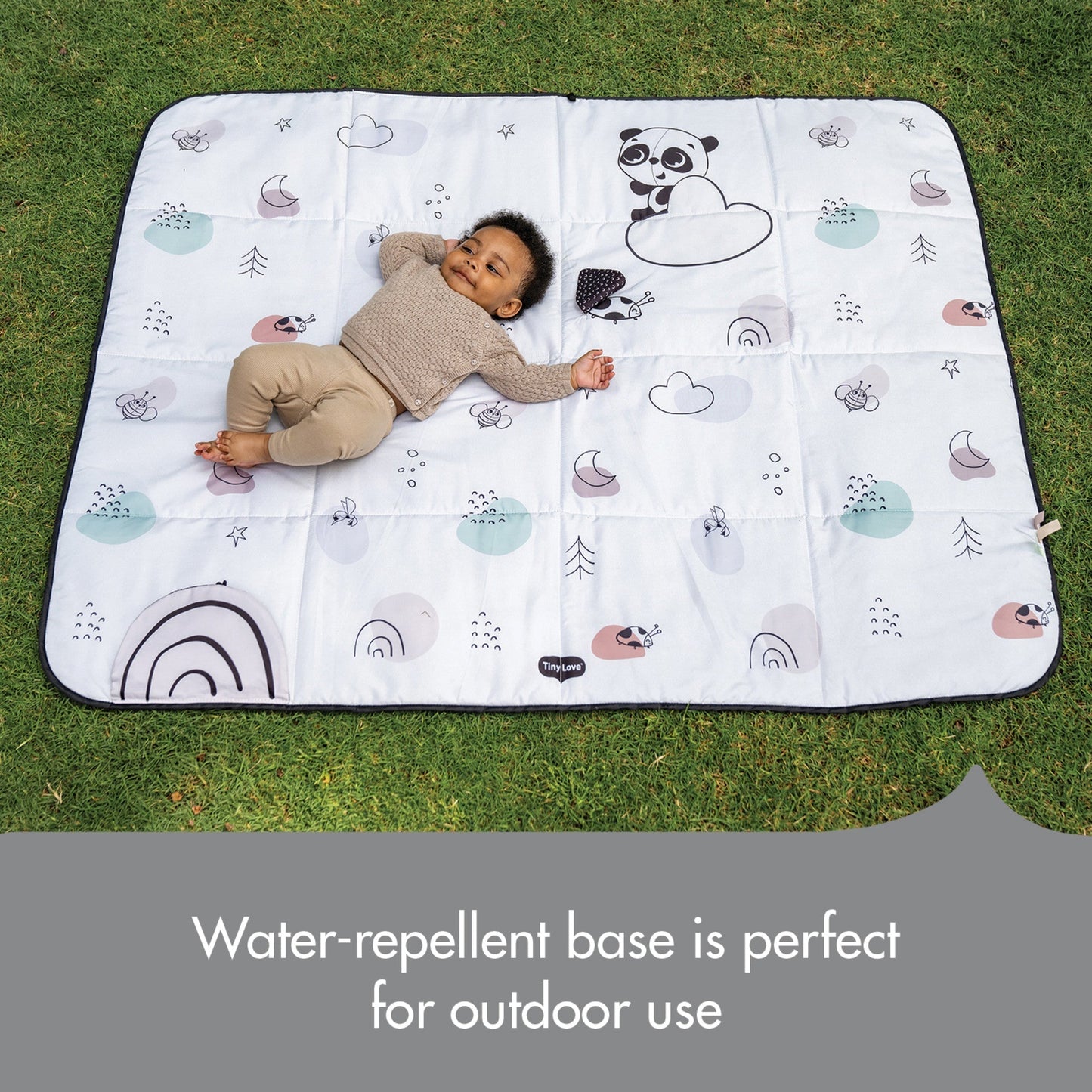 Tiny Love Toys 0+ Tiny Love Black & White XL Outdoor Mat