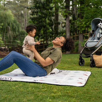 Tiny Love Toys 0+ Tiny Love Black & White XL Outdoor Mat