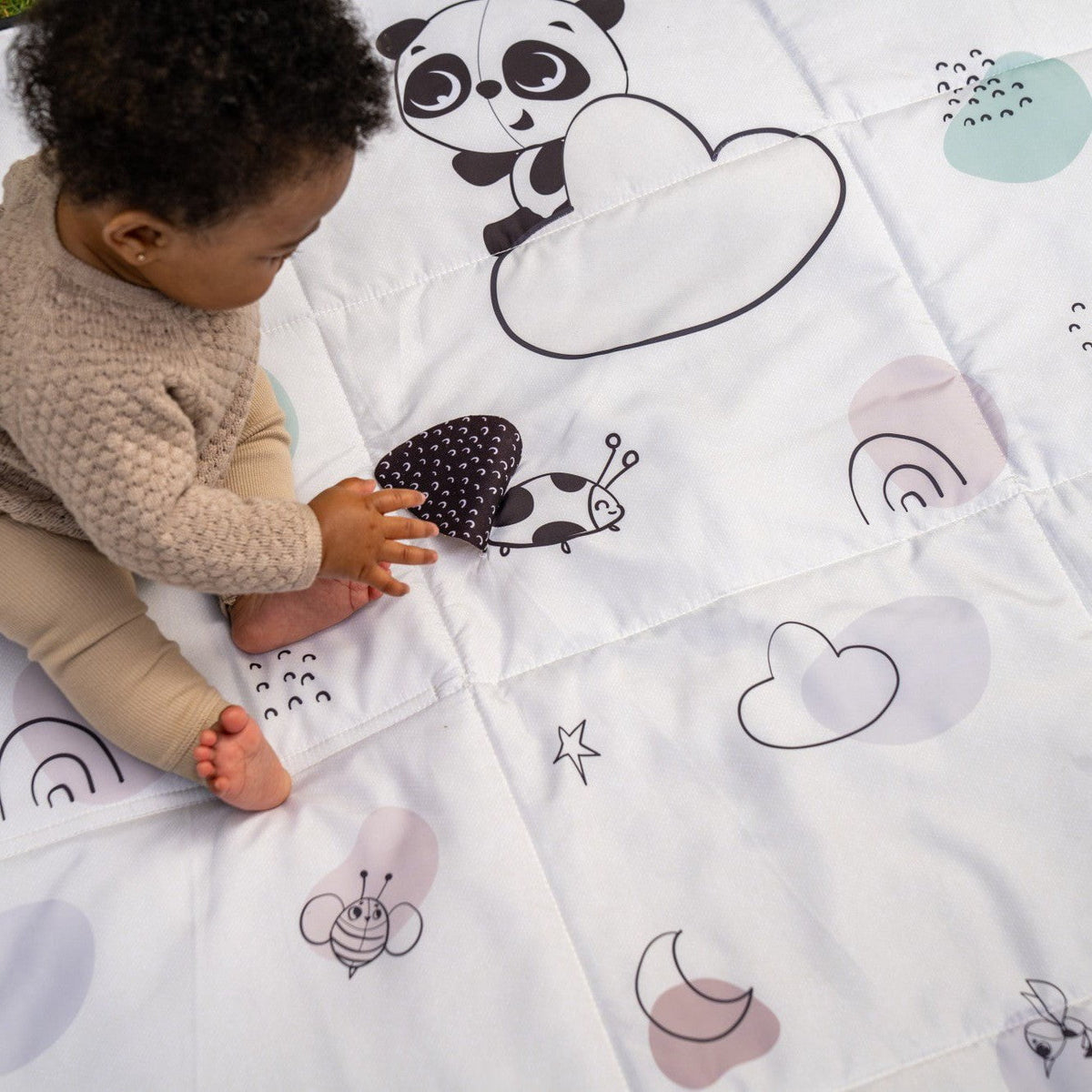 Tiny LoveTiny Love Black & White XL Outdoor MatBabysupermarket
