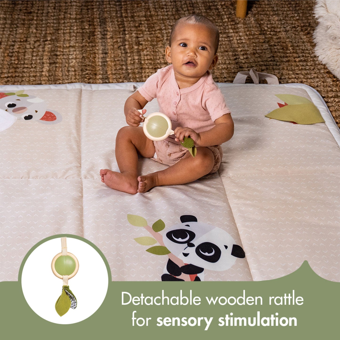 Dorel Juvenile Infant Toys Tiny Love Boho Chic Super Mat