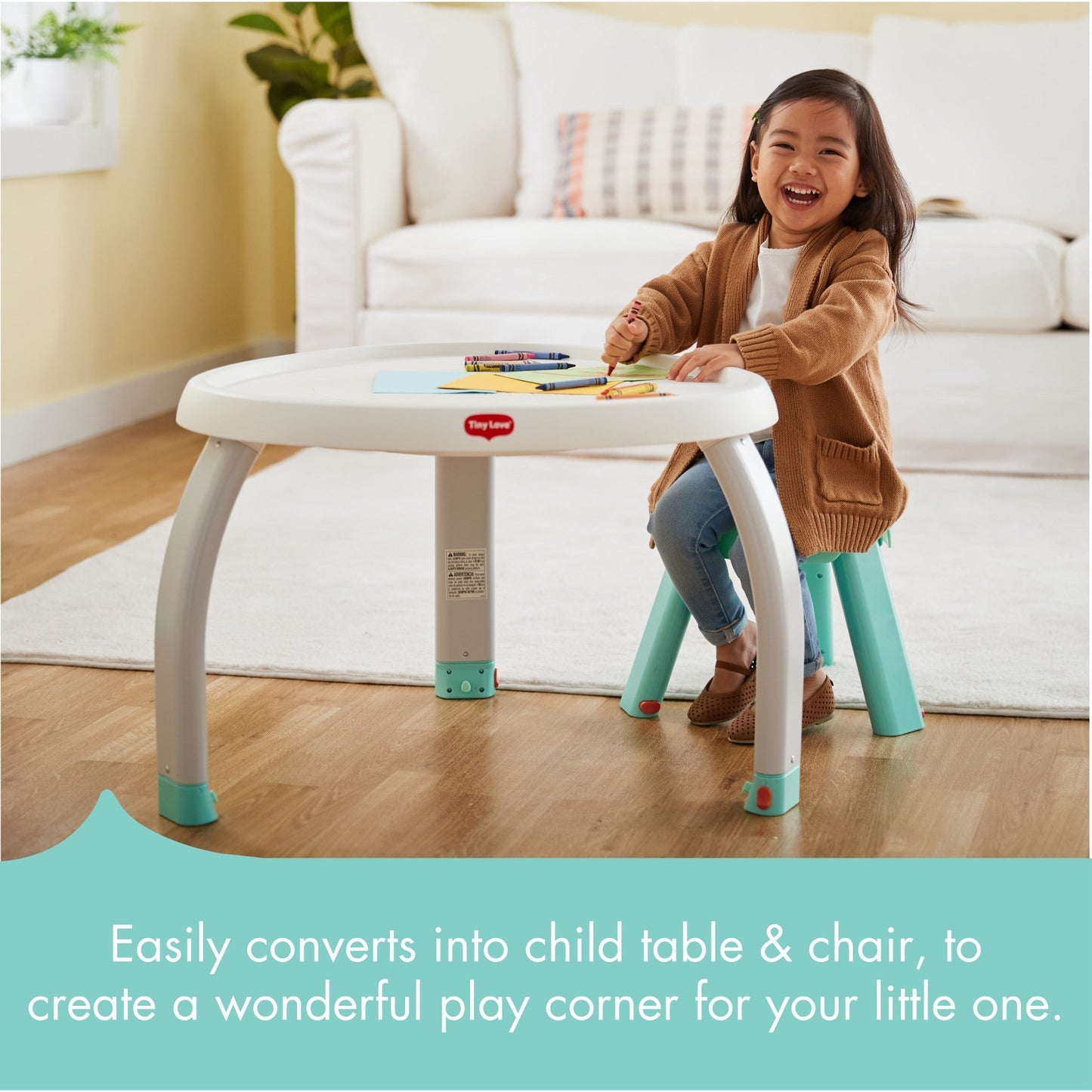 Dorel Juvenile Infant Toys Tiny Love Magical Tales 5-in-1 Stationary Activity Center