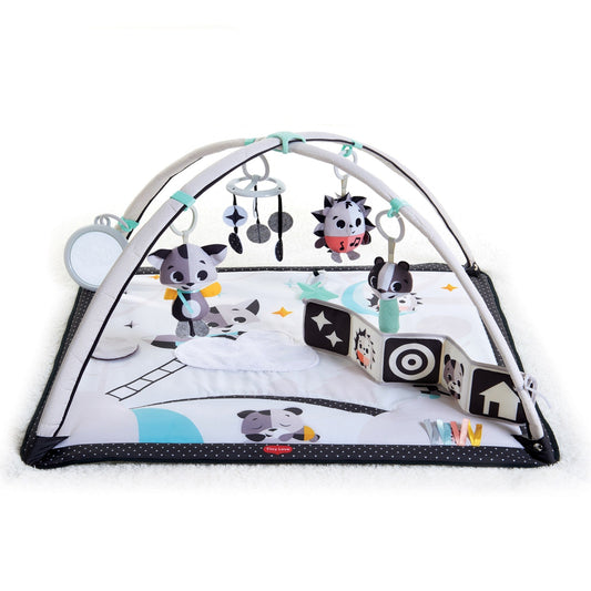 Dorel Juvenile Infant Toys Tiny Love Magical Tales Black & White Gymini