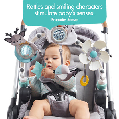 Dorel JuvenileTiny Love Magical Tales Black & White Stroller ArchBabysupermarket