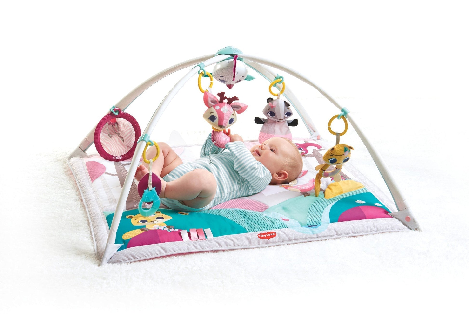 Dorel Juvenile Infant Toys Tiny Love Princess Tales Gymini Deluxe Activity Gym Play Mat