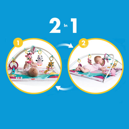 Dorel Juvenile Infant Toys Tiny Love Princess Tales Gymini Deluxe Activity Gym Play Mat