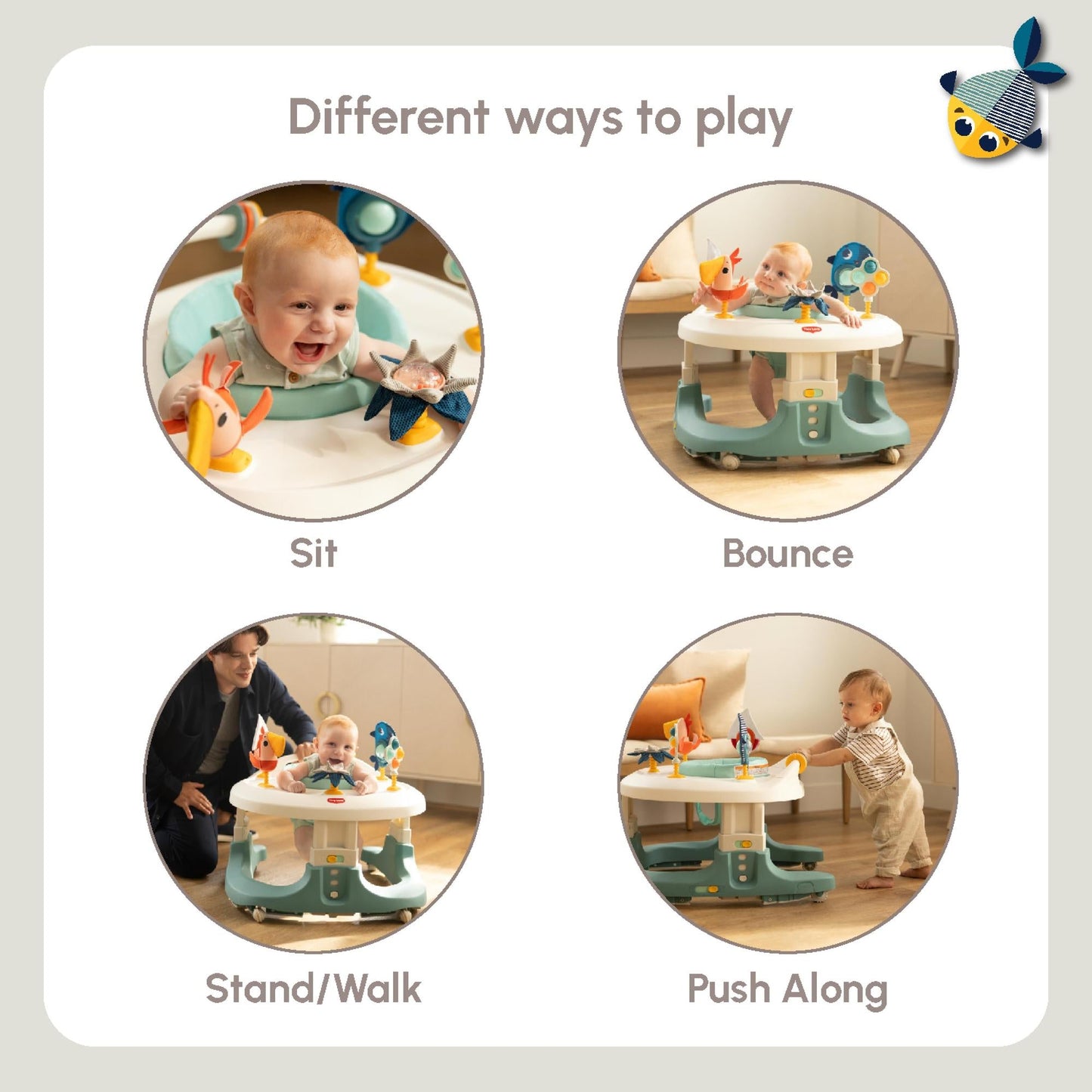 Tiny LoveTiny Love Tiny Mariners 4-in-1 Here I Grow Mobile Activity CenterBabysupermarket