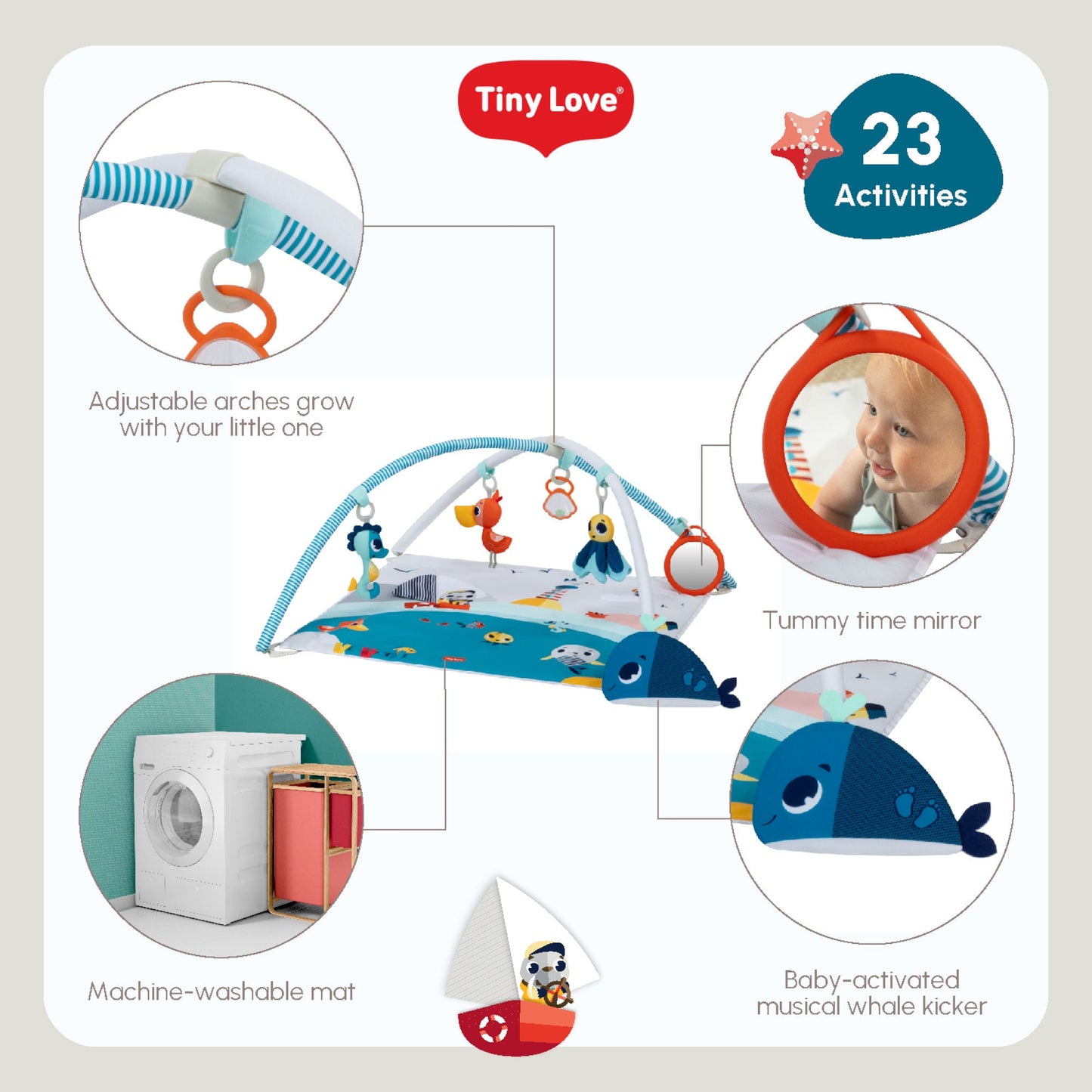 Tiny LoveTiny Love Tiny Mariners Developmental GyminiBabysupermarket