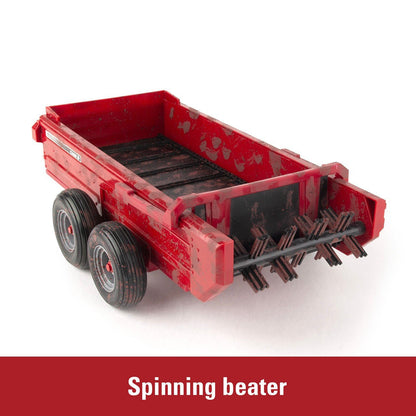 Tomy 1:16 Big Farm Puma 195 With Case IH Dirt Spreader