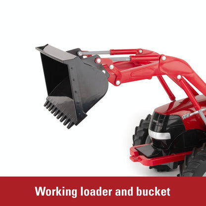 Tomy 1:16 Big Farm Puma 195 With Case IH Dirt Spreader