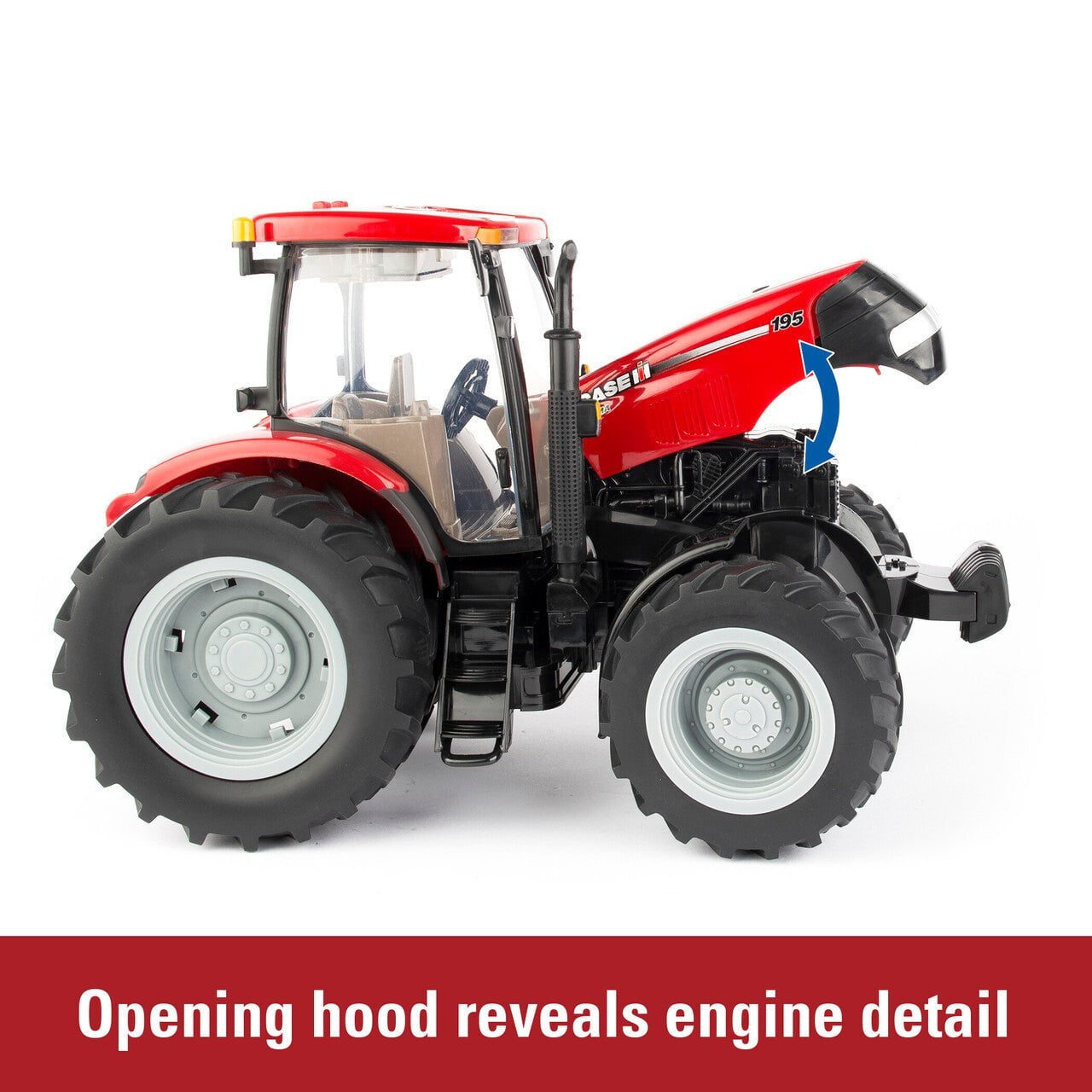 Tomy 1:16 Big Farm Puma 195 With Case IH Dirt Spreader