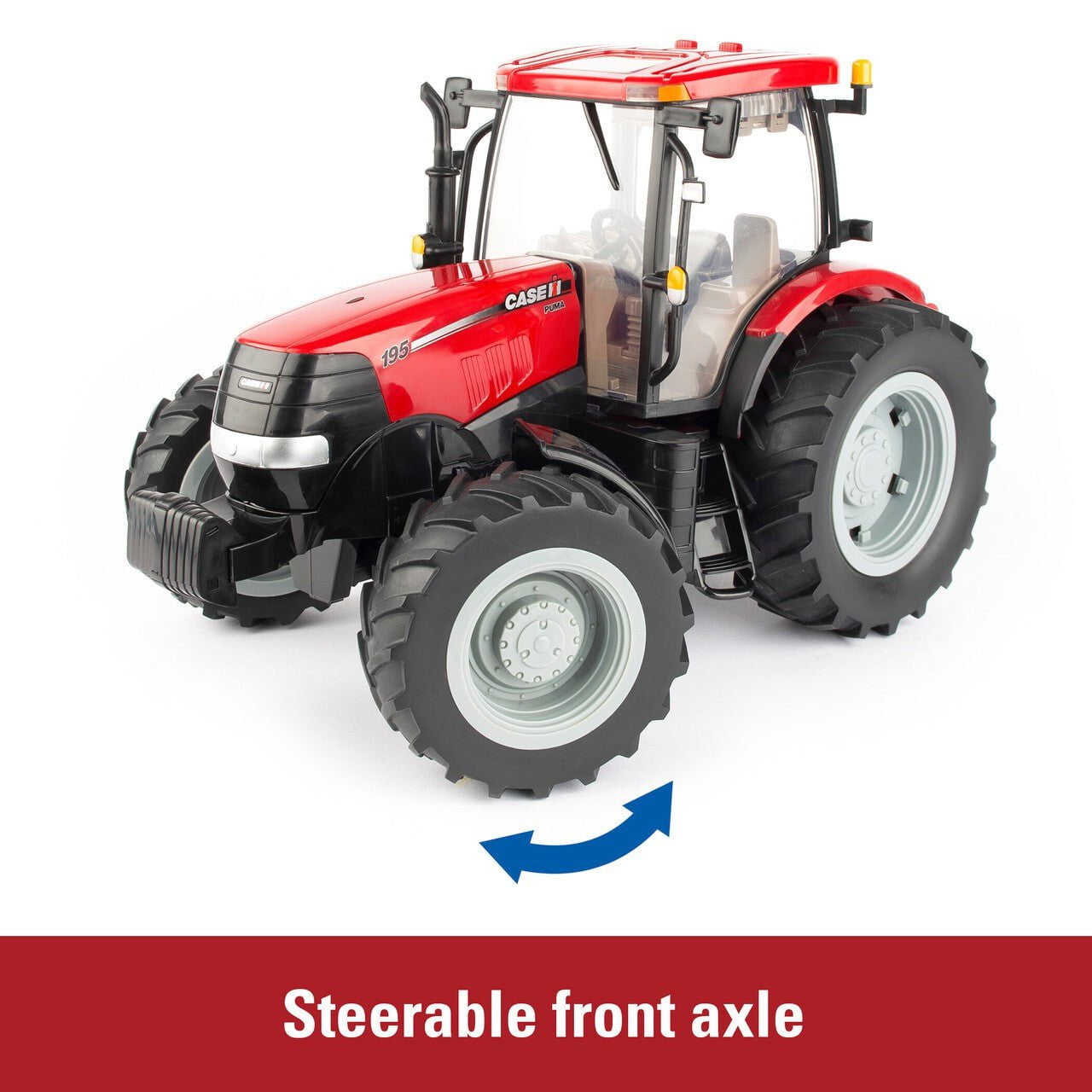 Tomy 1:16 Big Farm Puma 195 With Case IH Dirt Spreader