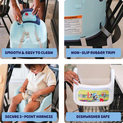 Tomy High Chairs & Boosters Tomy Bluey Mealtime Booster Seat