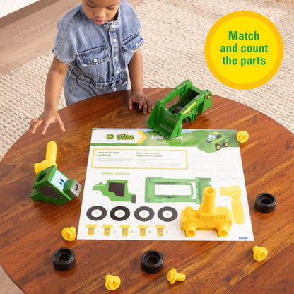 Tomy John Deere Build A Buddy Skid Steer