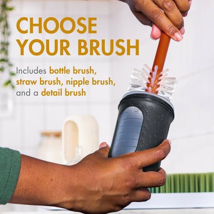 Tomy Baby Care Tomy Mod 4 Pc Bottle Brush Set