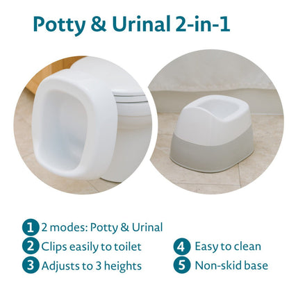 Tomy Baby Care Tomy Sit Or Stand Potty And Urinal