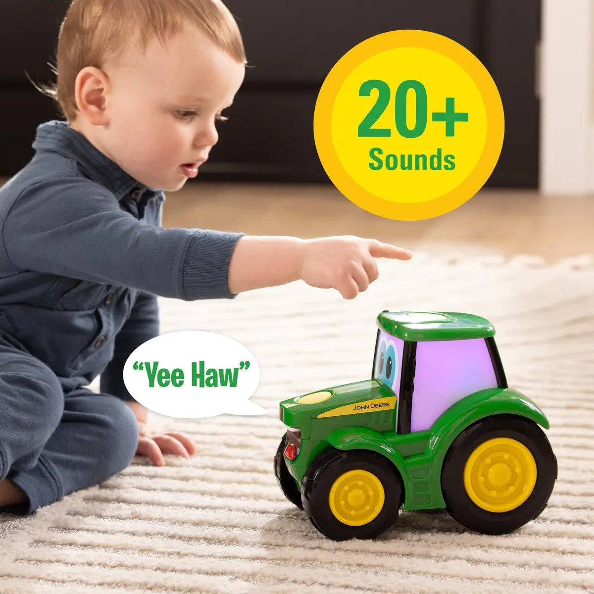 Tomy John Deere Lights 'n Sounds Johnny Tractor