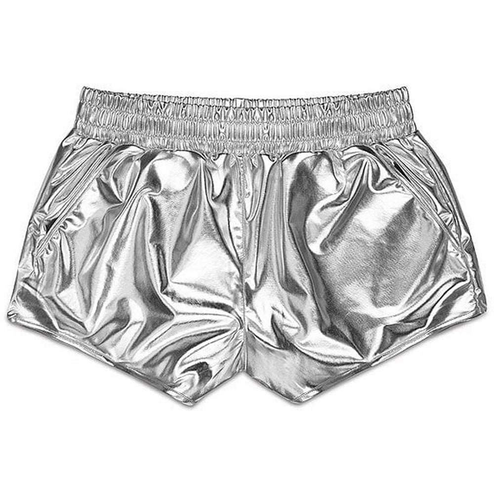 Tractr Girls Metallic Shorts